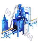 Sản Xuất Máy Phun Bi Băng Tải Con Lăn